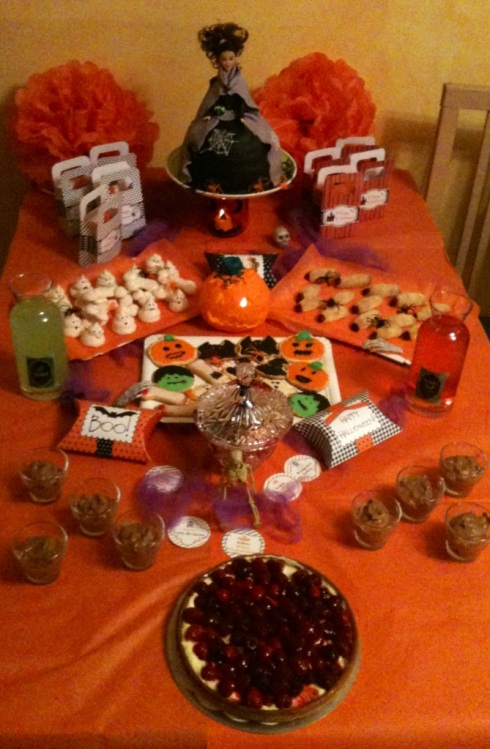Sweet table Halloween