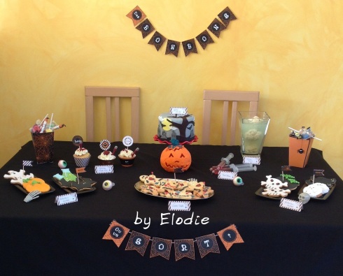 Halloween Sweet Table (or my birthday)